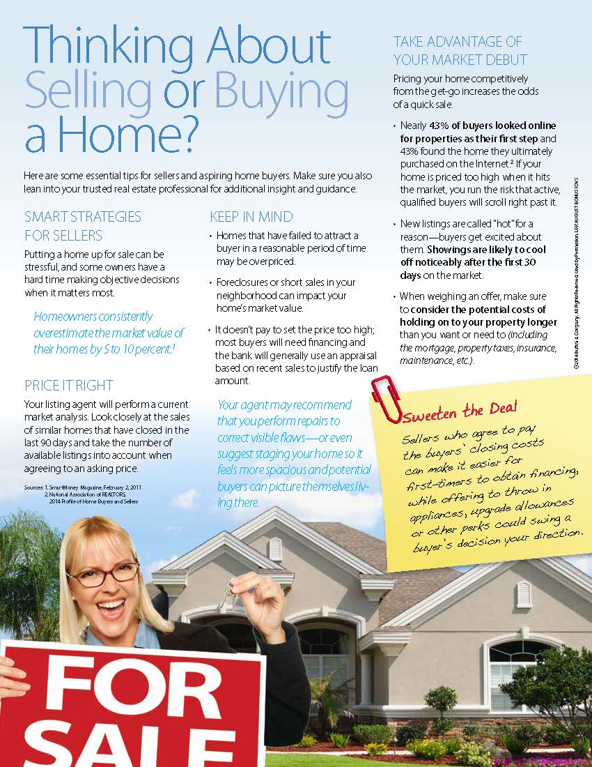 Thinking About Selling or Buying a Home?